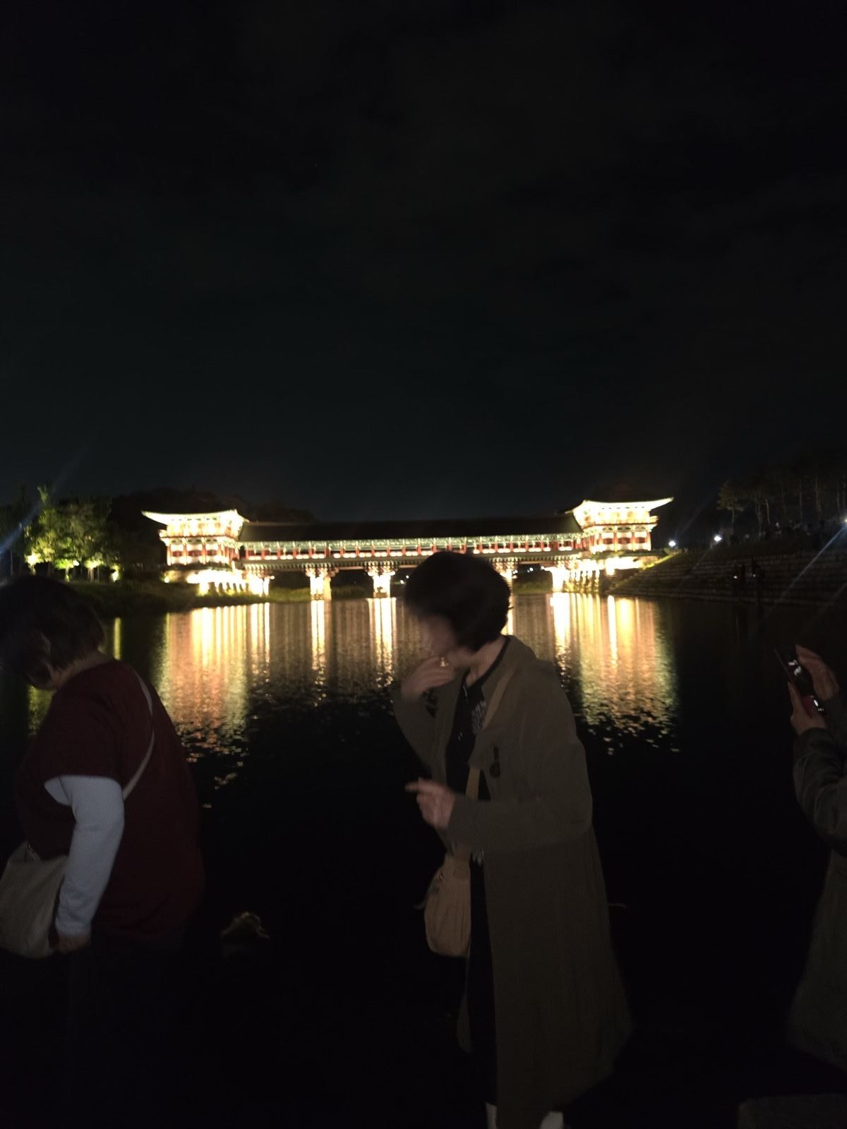 月精橋の夜景