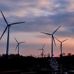 盈徳風力発電団地